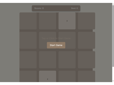 2048ゲーム