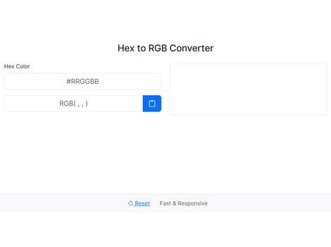 16進数-RGB