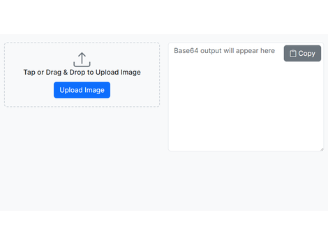 画像からBase64への変換ツール