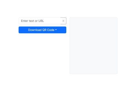 QRコードの表示